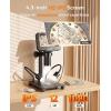 imageElikliv Microscope with Weighing Scale Digital Magnifier for Error Coins Jewelry Magnifying Glass with Lights 43 LCD Screen 12MP Camera 1080P Video USB PC View for Adults Collectors SuppliesBlack